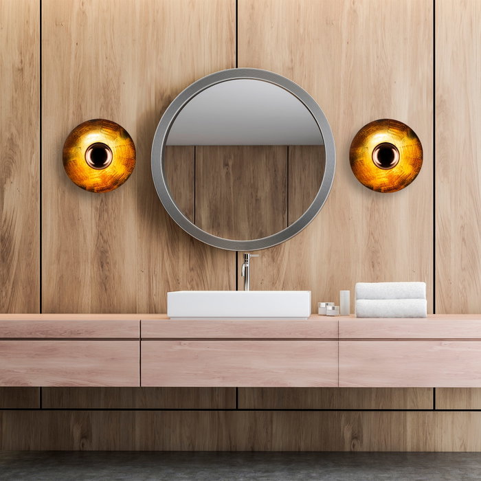 Opviq Kurt - 13350 Aplique de Pared de Cobre